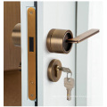 European mute wooden door lock Simple and stylish door lock Interior bedroom door lock